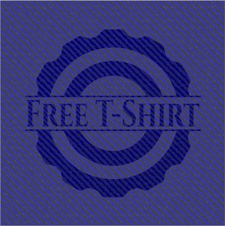 Free T-Shirt jean background