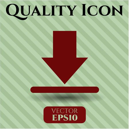 download icon vector symbol flat eps jpg app web concept website