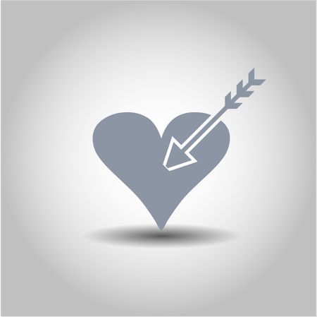 love icon vector symbol flat eps jpg app web concept website