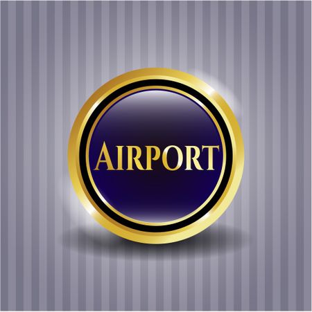 Airport shiny badge