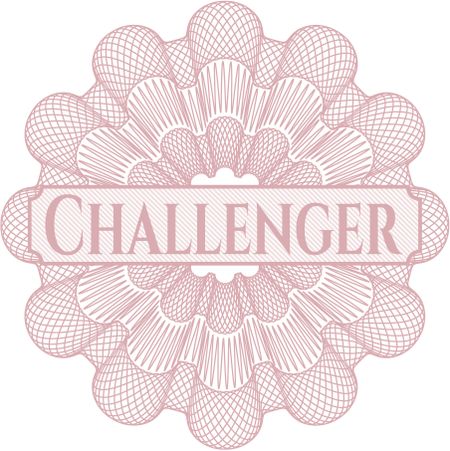 Challenger abstract rosette