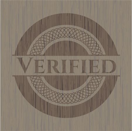 Verified wood emblem