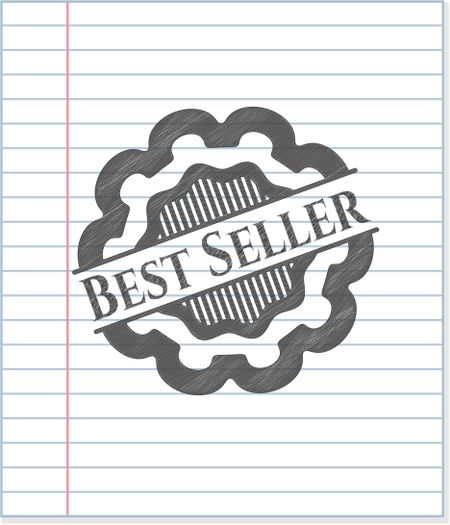 Best Seller drawn in pencil