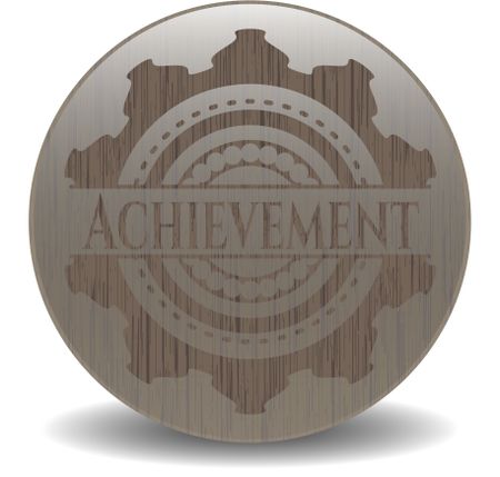 Achievement realistic wood emblem