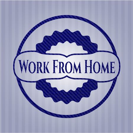 Work From Home jean background