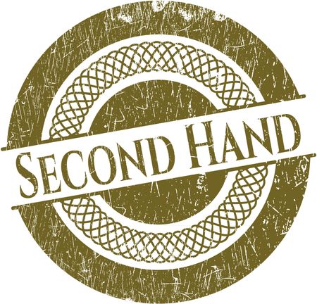 Second Hand grunge seal