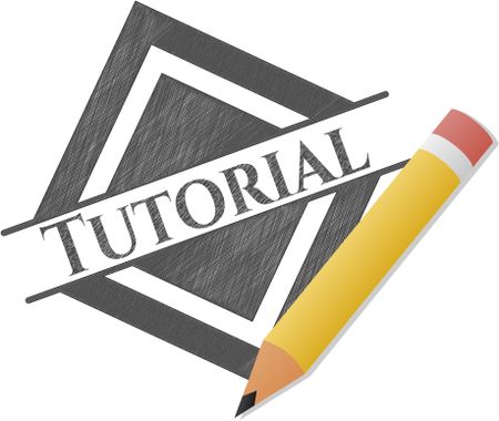 Tutorial pencil emblem