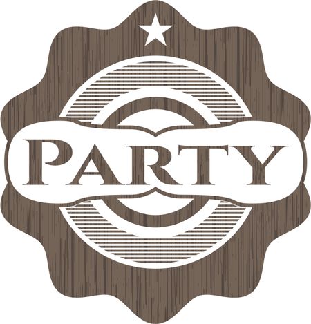 Party wood signboards