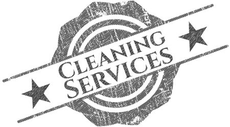 Cleaning Services draw with pencil effect