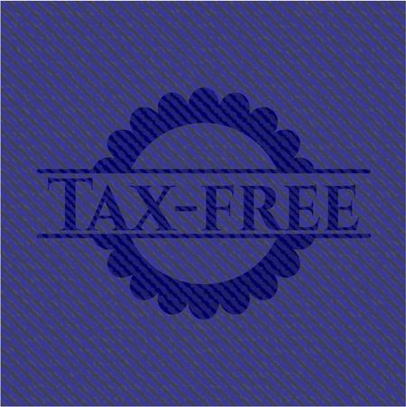 Tax-free with jean texture