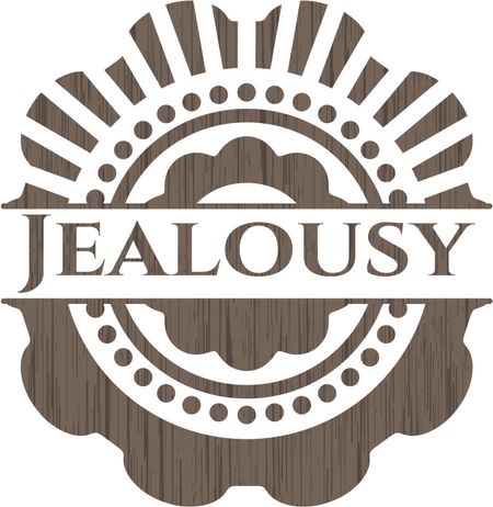 Jealousy retro wood emblem