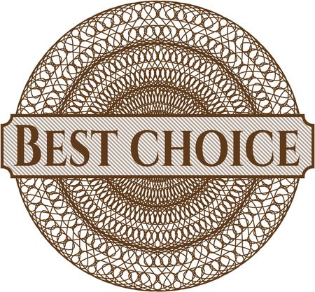 Best Choice abstract linear rosette