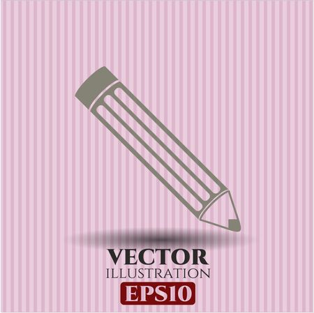 pencil icon vector symbol flat eps jpg app web concept website