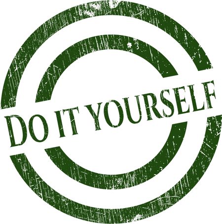 Do it yourself rubber grunge texture stamp