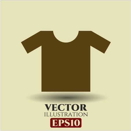 shirt icon vector symbol flat eps jpg app web concept website