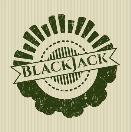 BlackJack with rubber seal texture