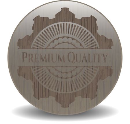 Premium Quality vintage wood emblem