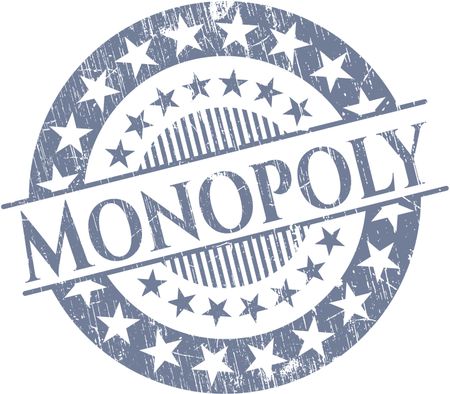 Monopoly rubber stamp