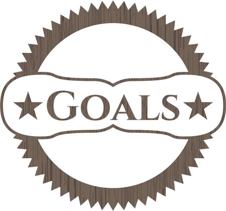 Goals vintage wood emblem
