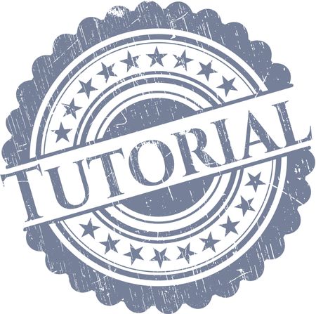 Tutorial grunge seal