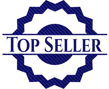 Top Seller emblem with jean high quality background