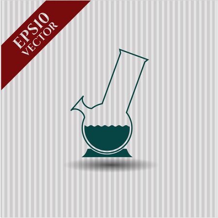 bong of marijuana icon vector symbol flat eps jpg app