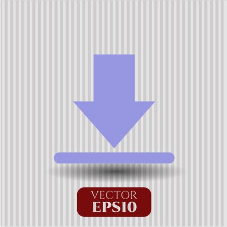 download icon vector symbol flat eps jpg app web concept website