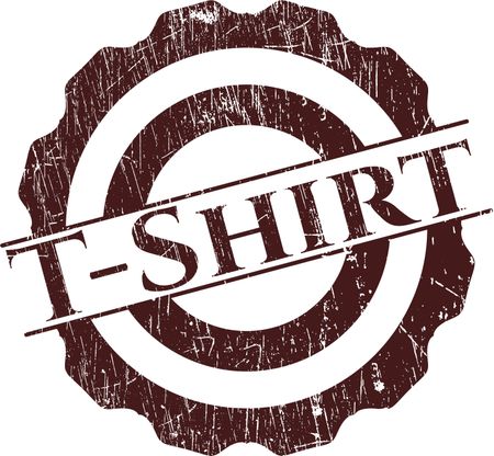 T-Shirt grunge style stamp