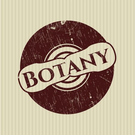 Botany rubber seal with grunge texture