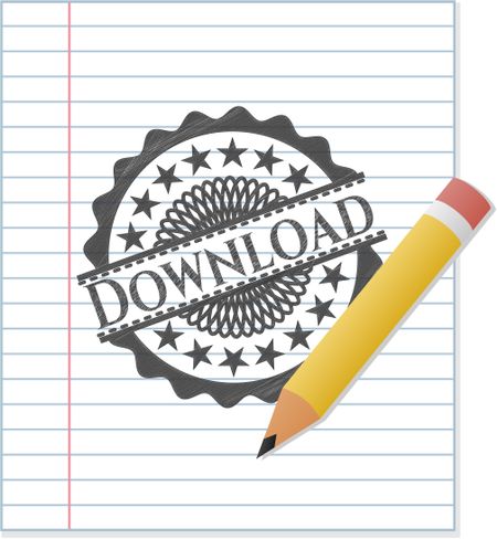 Download pencil emblem