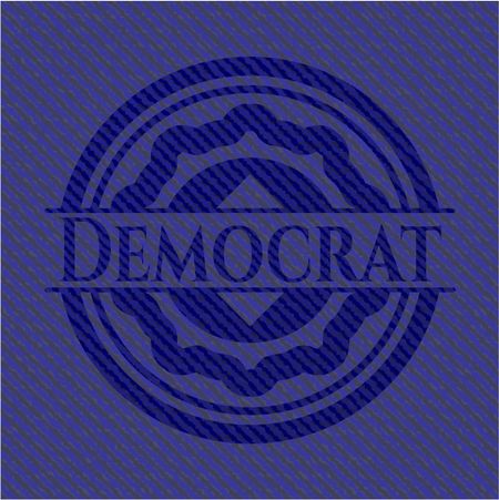 Democrat jean background