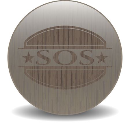 SOS realistic wood emblem