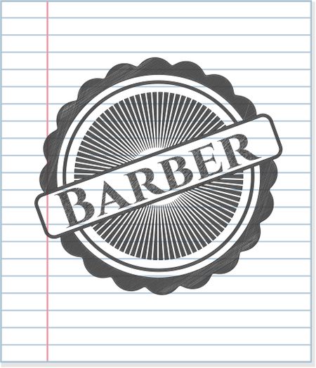 Barber pencil effect