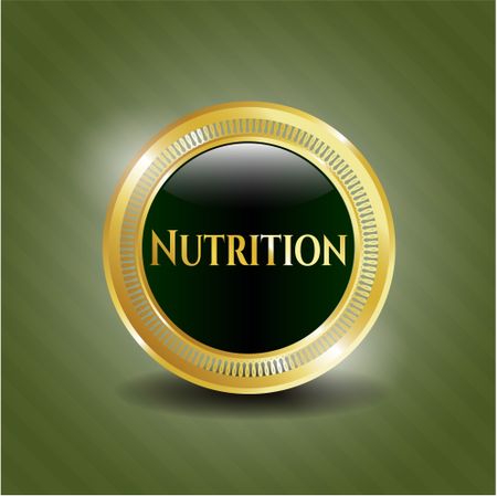 Nutrition gold emblem