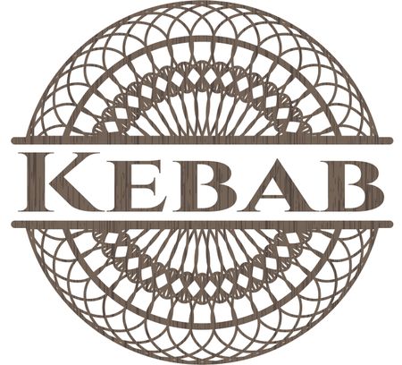 Kebab realistic wood emblem