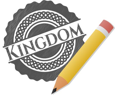 Kingdom draw (pencil strokes)