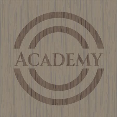 Academy realistic wooden emblem