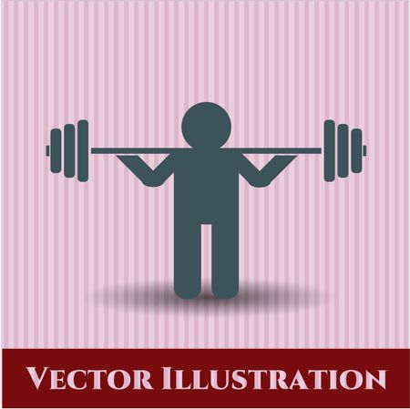 squat icon vector symbol flat eps jpg app web concept website