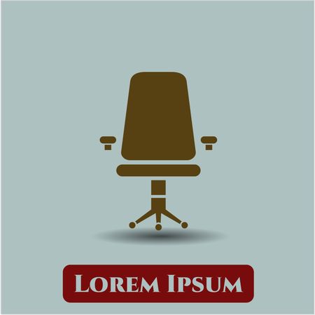Office Chair vector icon