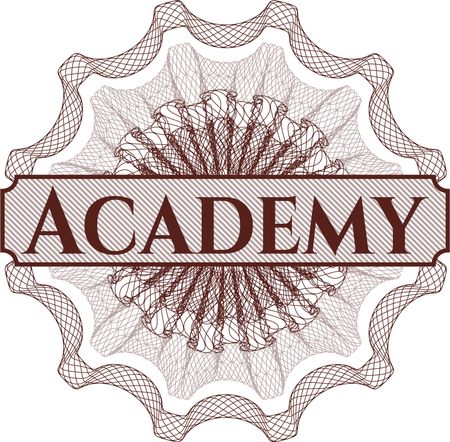 Academy money style rosette