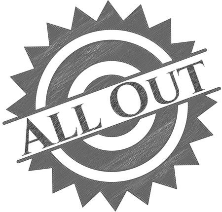 All Out draw (pencil strokes)