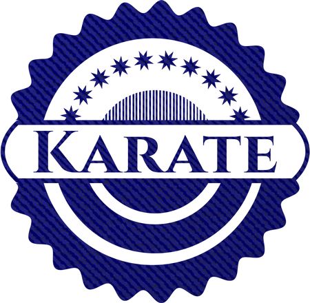 Karate jean background