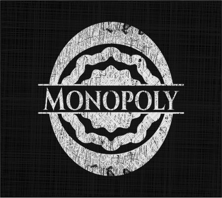 Monopoly chalk emblem