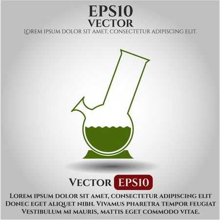 Bong Of Marijuana icon or symbol