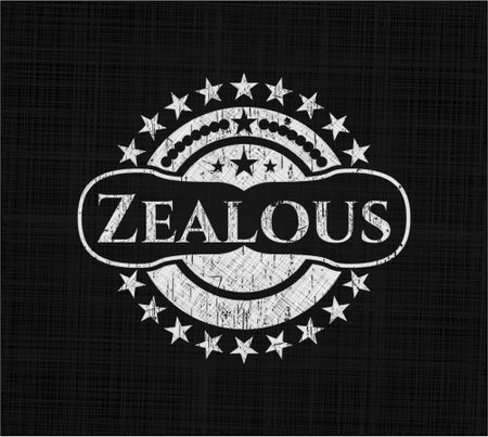 Zealous chalk emblem
