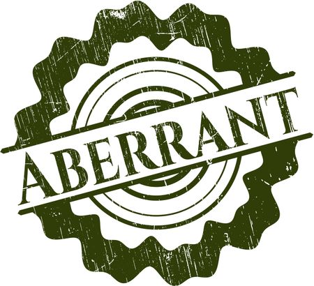 Aberrant rubber seal