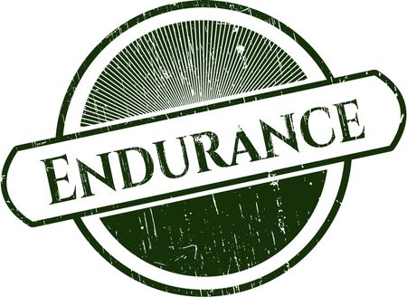 Endurance grunge stamp