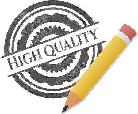 High Quality pencil emblem
