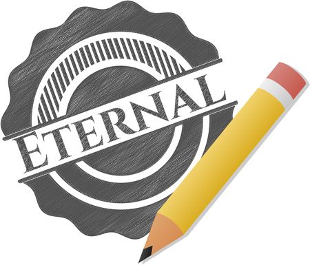 Eternal draw (pencil strokes)