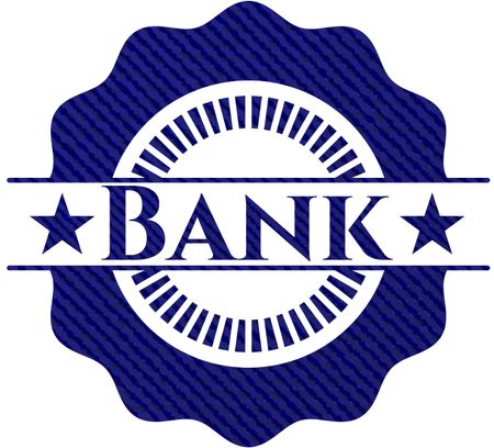 Bank denim background